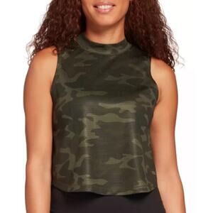 NWT DSG Mesh Mock Neck Tank Top Camp Size Medium